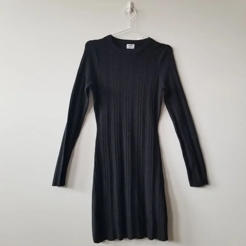 Cotton On Black Knit Mini  Dress size Medium